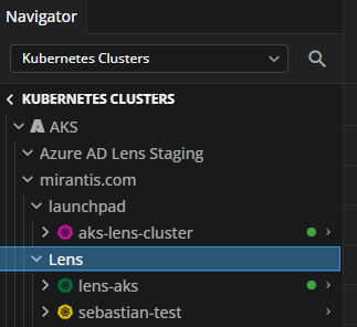 An example of Azure AKS